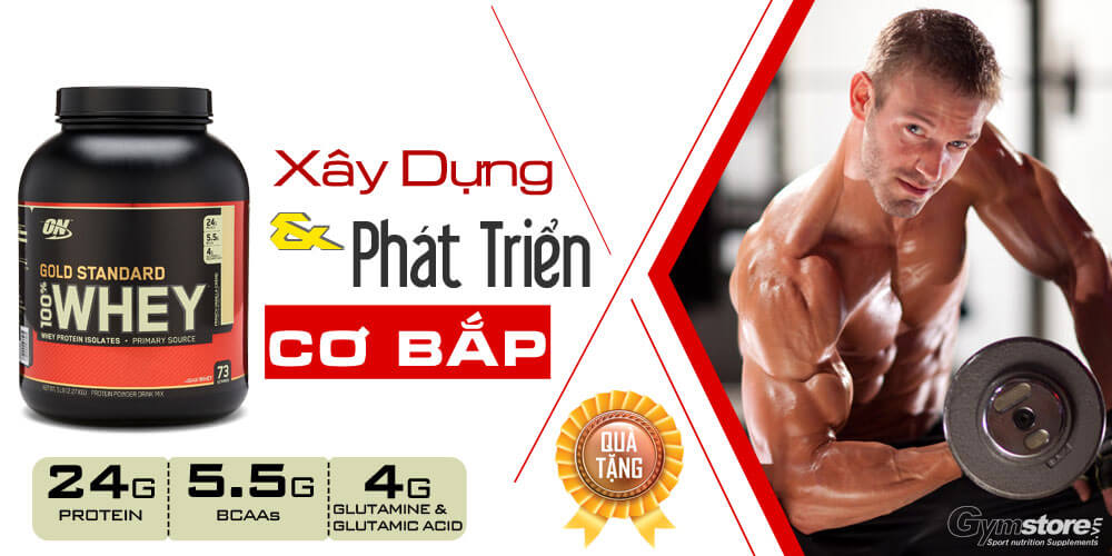 ON Gold Standard 100% Whey 5 Lbs (2,27 kg)